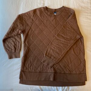 Old Navy Quilted Sweater Medium